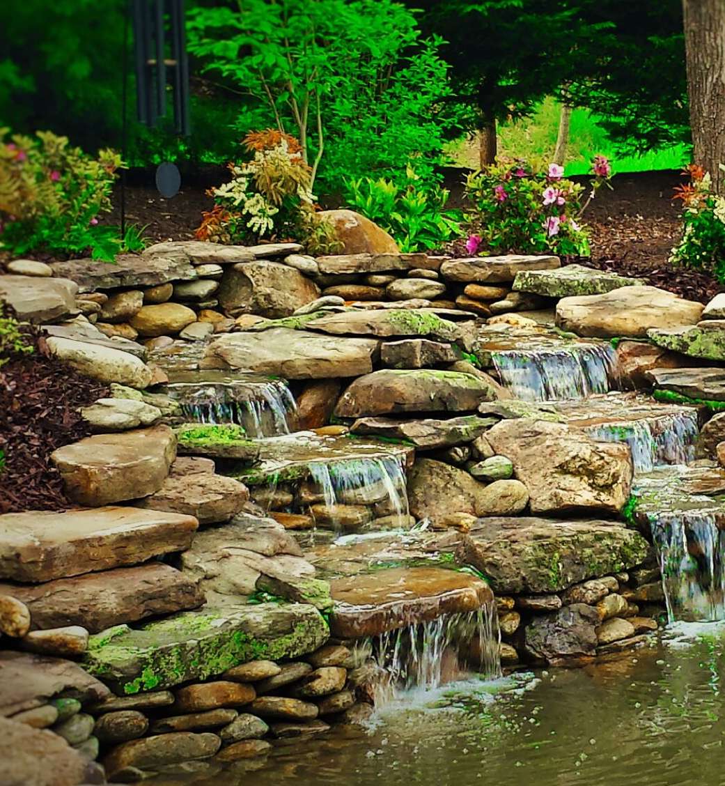 Water Features | Charlotte, NC | All Natural Streams ...