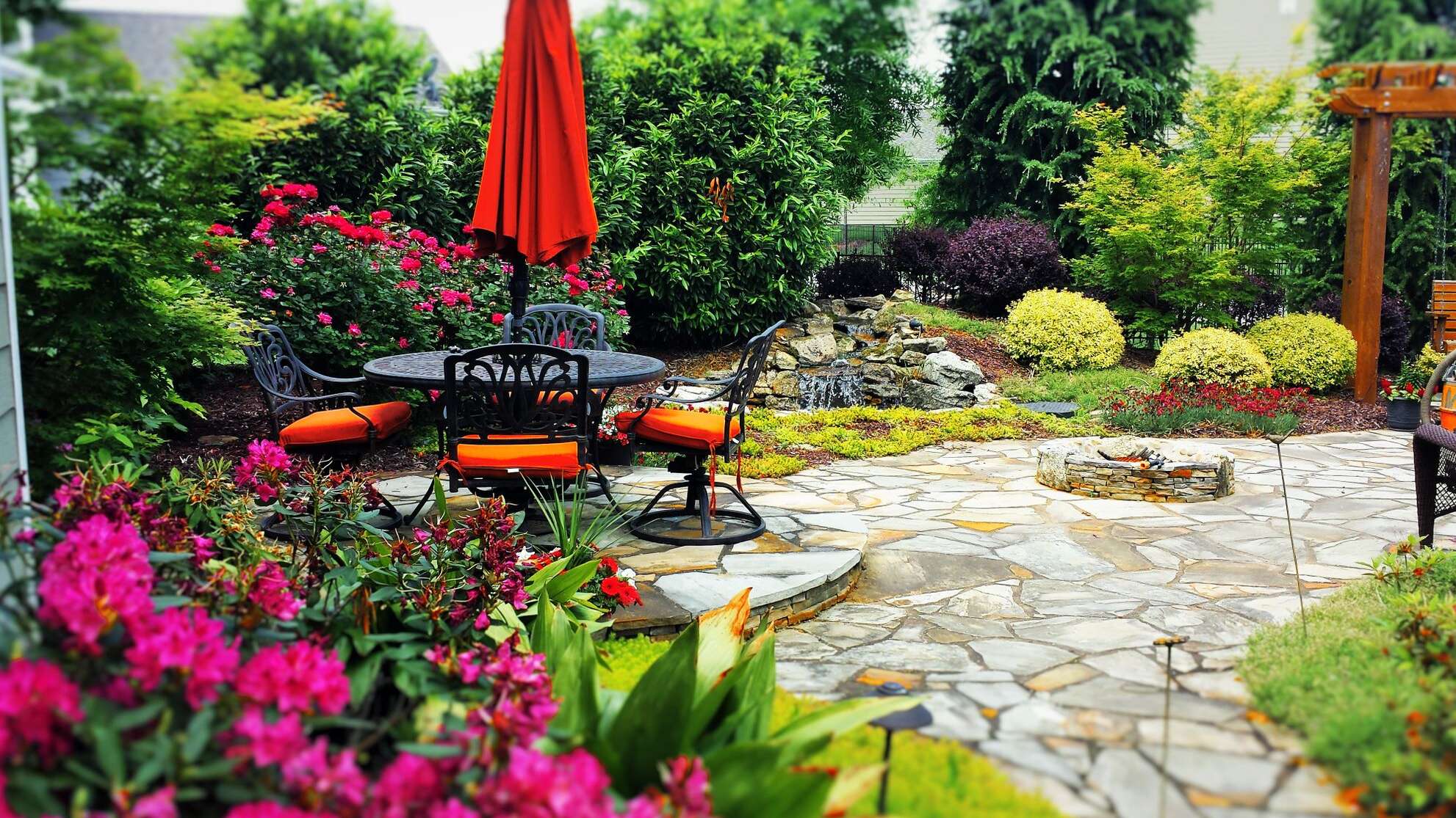 Patios Walls Charlotte Nc All Natural Streams Landscaping